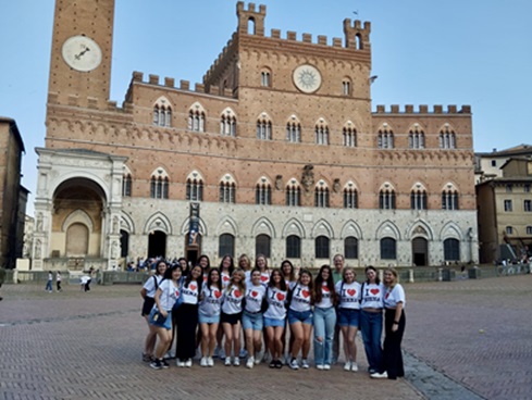 Students in Siena