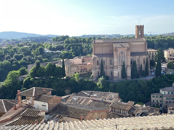View over Siena